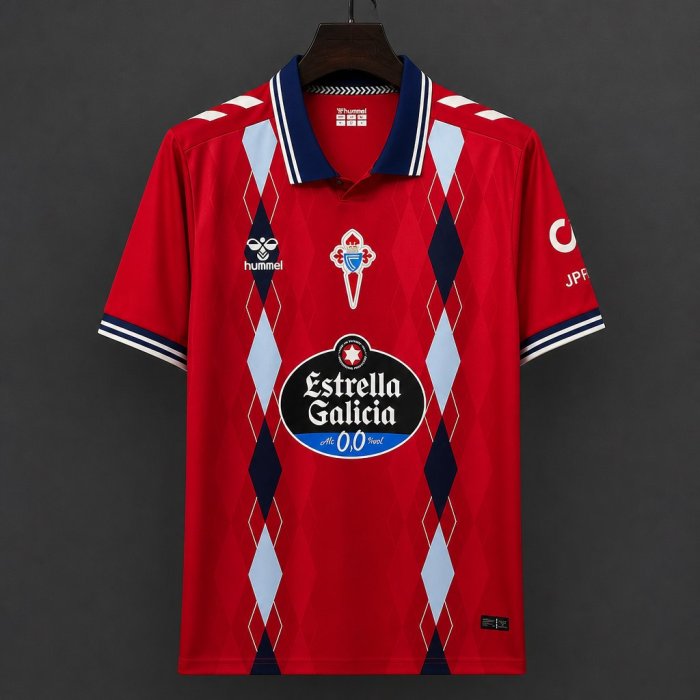 26/27 Celta de Vigo Third Red Jersey