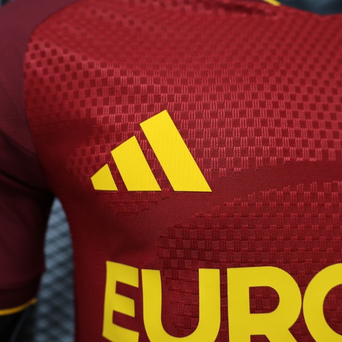 Player Version 26/27 AS Roma Home Jersey