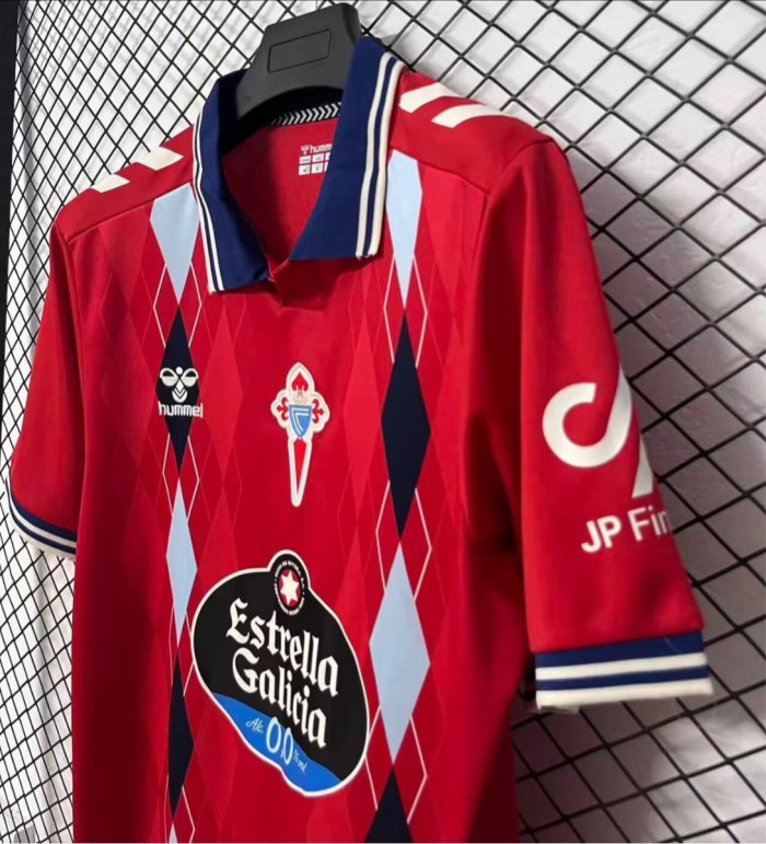 26/27 Celta de Vigo Third Red Jersey