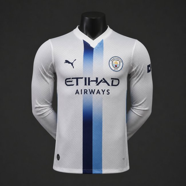 Player Version 26/27 Manchester City Away Long Sleeve Jersey
