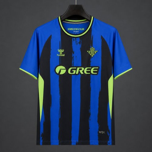 26/27 Real Betis Third Blue With Black Stripes Jersey
