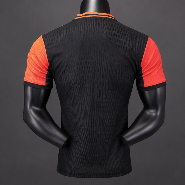 Player Version 26/27 PSG x Air Jordan Red & Black Wave Pattern Special Edition Jersey