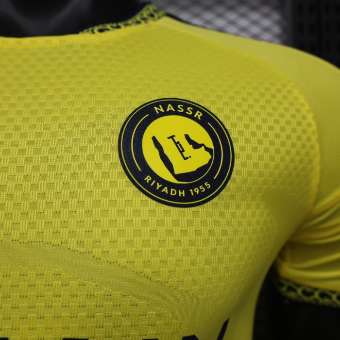 Player Version 26/27 Al-Nassr Home Jersey (New Sponsor)