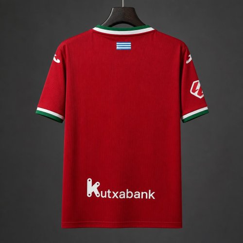26/27 Real Sociedad Red Away Jersey