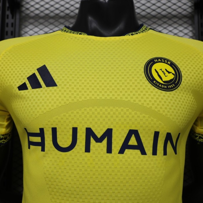 Player Version 26/27 Al-Nassr Home Jersey (New Sponsor)