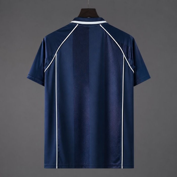 26/27  Adidas Originals Seoul Navy Blue Retro Football Jersey