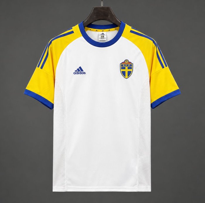 Retro 2002 Sweden Away Jersey