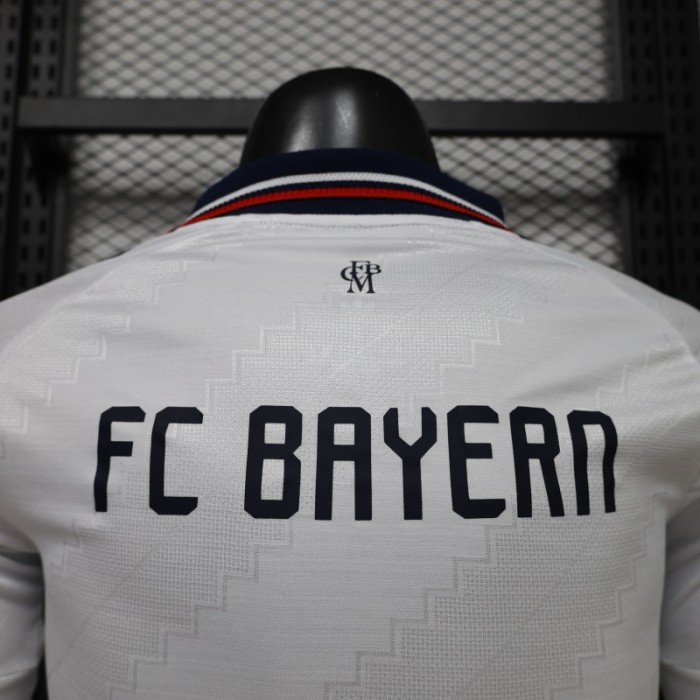 Player Version 26/27 Bayern Munich Away White Long Sleeve Jersey