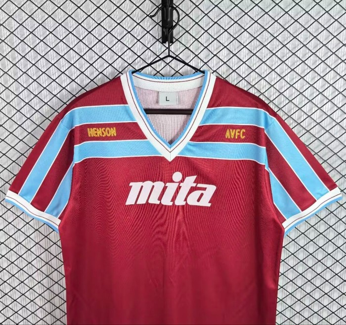 Retro 85/87 Aston Villa Home Jersey