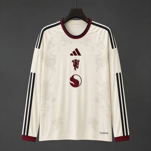 26/27 Manchester United Third Long Sleeve Cream Jersey