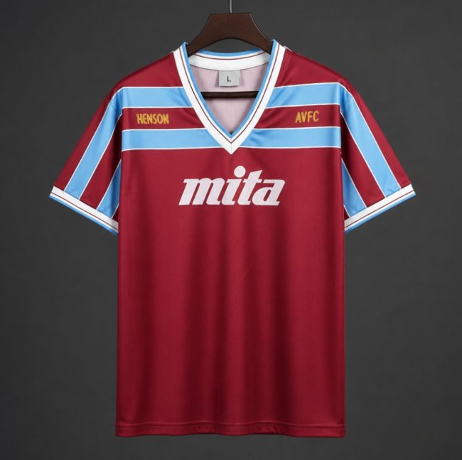 Retro 85/87 Aston Villa Home Jersey