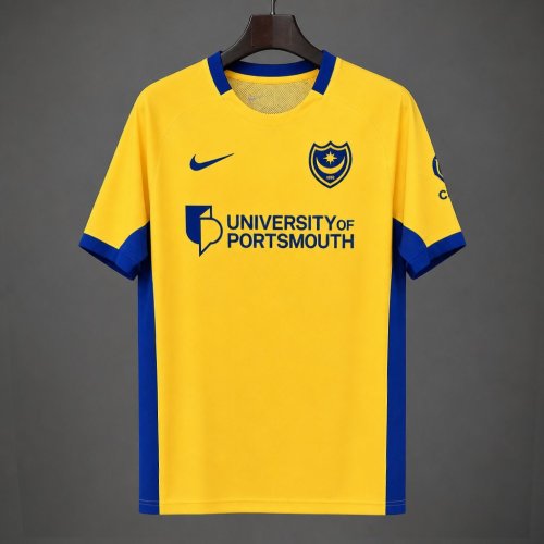 26/27 Portsmouth Away Yellow Jersey