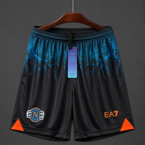 26/27 Napoli Black & Teal Lightning Special Edition Shorts