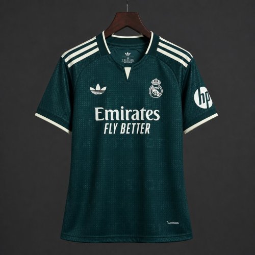 26/27 Women Real Madrid Away Green Jersey