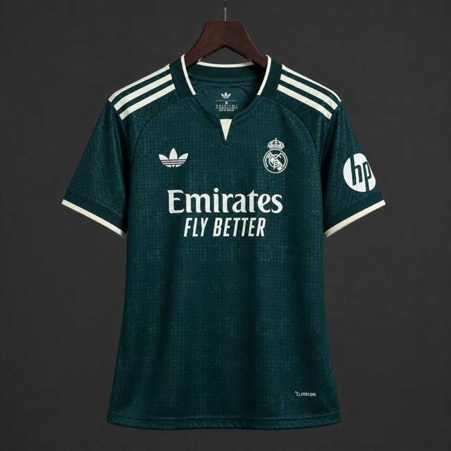 26/27 Women Real Madrid Away Green Jersey