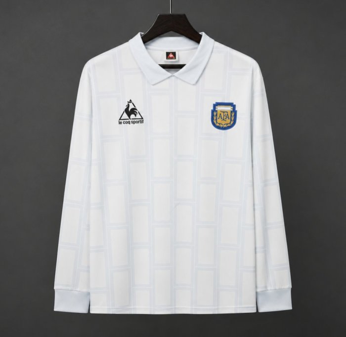 Retro 1986 Argentina Goalkeeper Long Sleeve Jersey