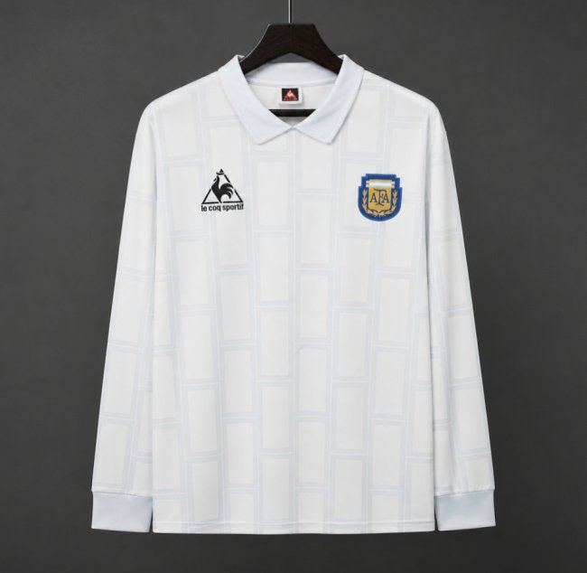 Retro 1986 Argentina Goalkeeper Long Sleeve Jersey