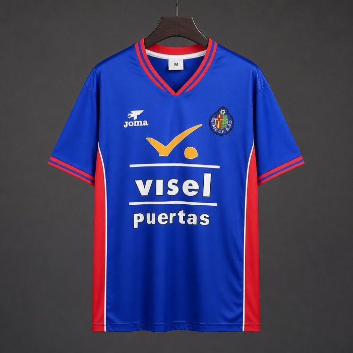 Retro 99/00 Getafe CF Home Blue Jersey