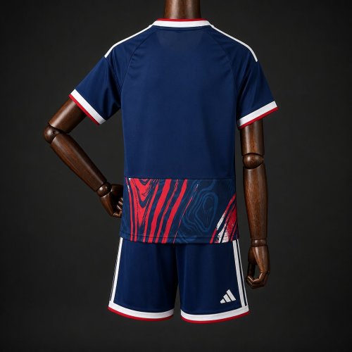 26/27 Kids Koln Third  Navy Blue Kit Jersey