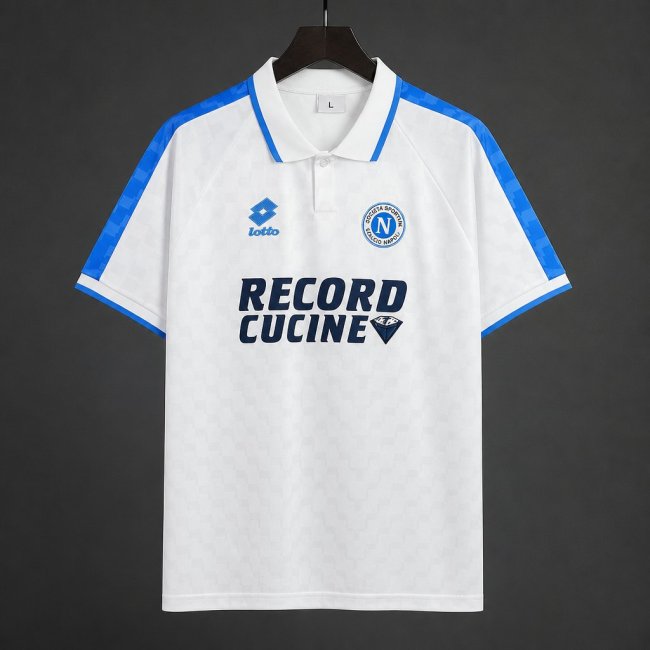 Retro 95/96 Napoli Away White Jersey