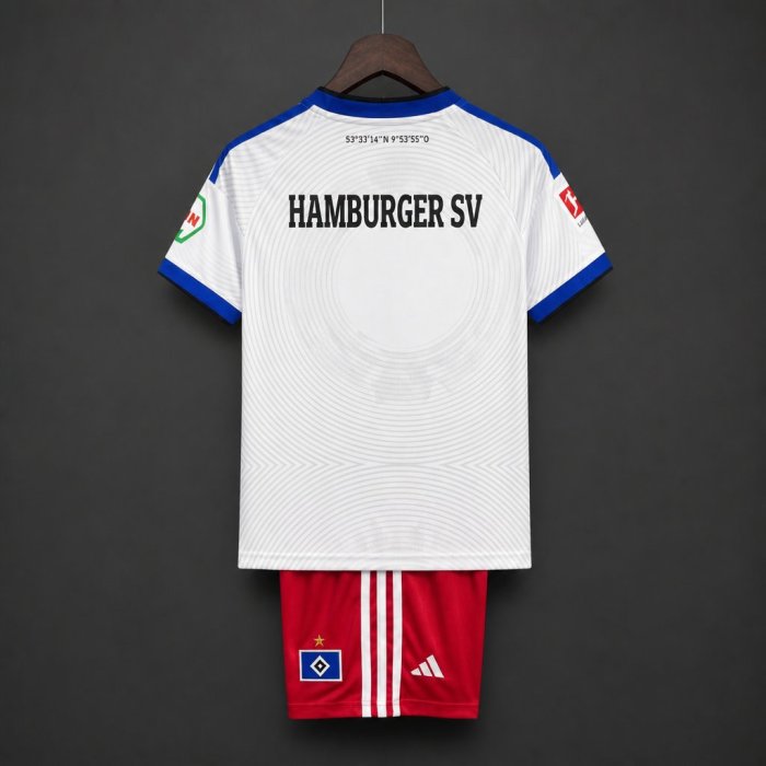 26/27 Kids Hamburger SV Home  Jersey
