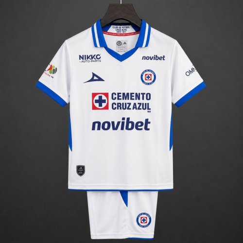 26/27 Kids  Cruz Azul Away Jersey