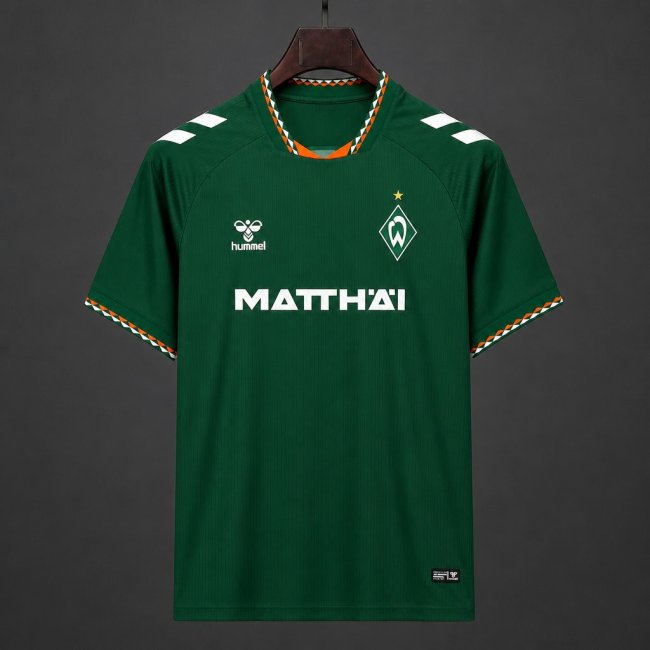 26/27 Werder Bremen Away Dark Green Jersey