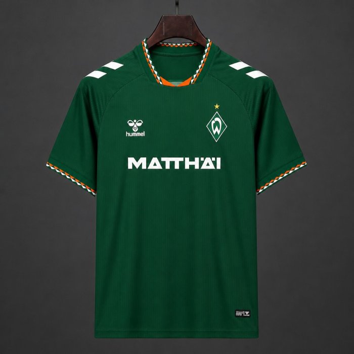 26/27 Werder Bremen Away Dark Green Jersey