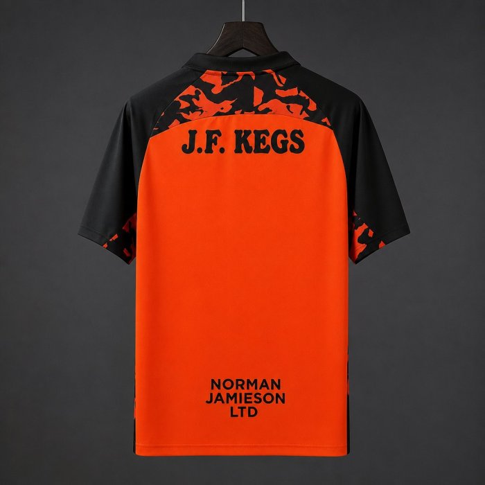 26/27 Dundee United Home Orange Jersey
