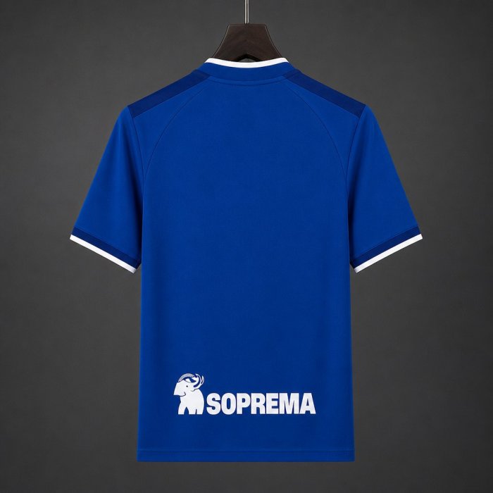 26/27 RC Strasbourg Alsace Home Blue with Dual-Tone Blue Panel Jersey