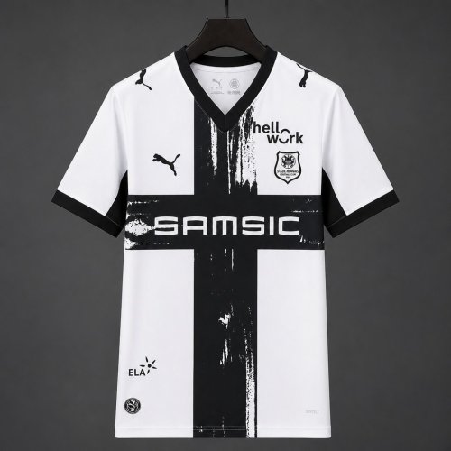 26/27 Stade Rennais Away White Jersey