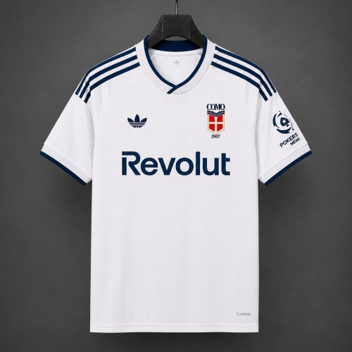 26/27 Como 1907 Away White Jersey
