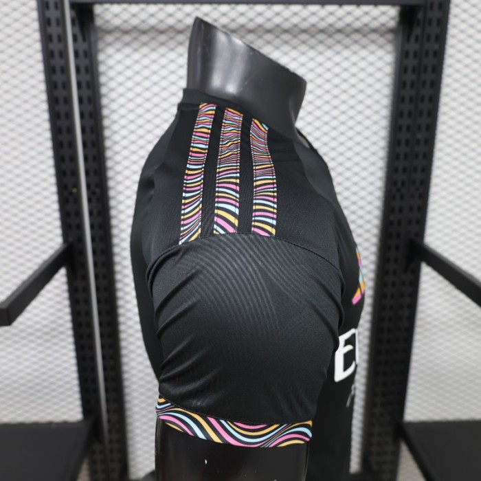 Player Version 26/27 Olympique Lyonnais Away Black Jersey