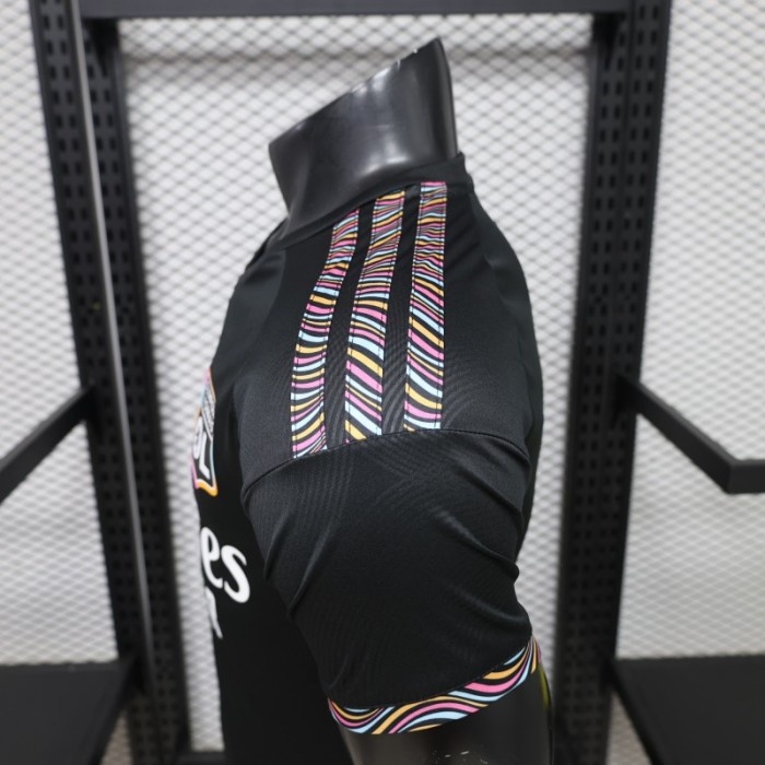 Player Version 26/27 Olympique Lyonnais Away Black Jersey