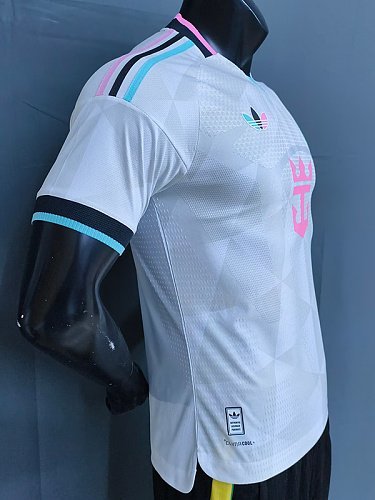 Player Version 26/27 Inter Miami CF Away White with Geometric Diamond Pattern Jersey