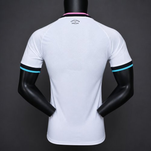 Player Version 26/27 Inter Miami CF Away White with Geometric Diamond Pattern Jersey