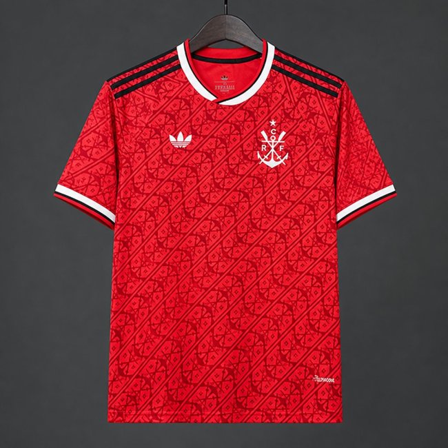 26/27 Clube de Regatas do Flamengo Third Red with Dark Jersey