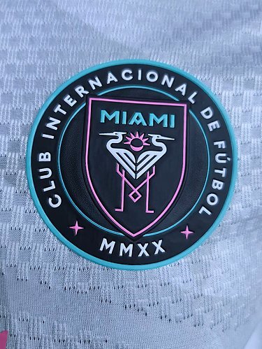 Player Version 26/27 Inter Miami CF Away White with Geometric Diamond Pattern Jersey
