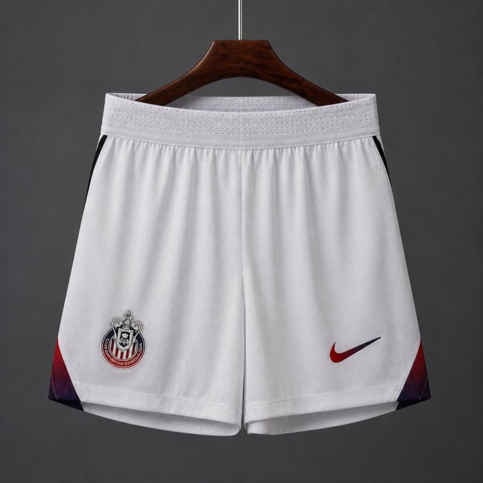 Player Version 26/27 Chivas Guadalajara Away White  Shorts