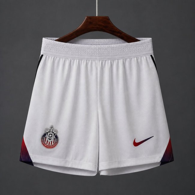 Player Version 26/27 Chivas Guadalajara Away White Shorts
