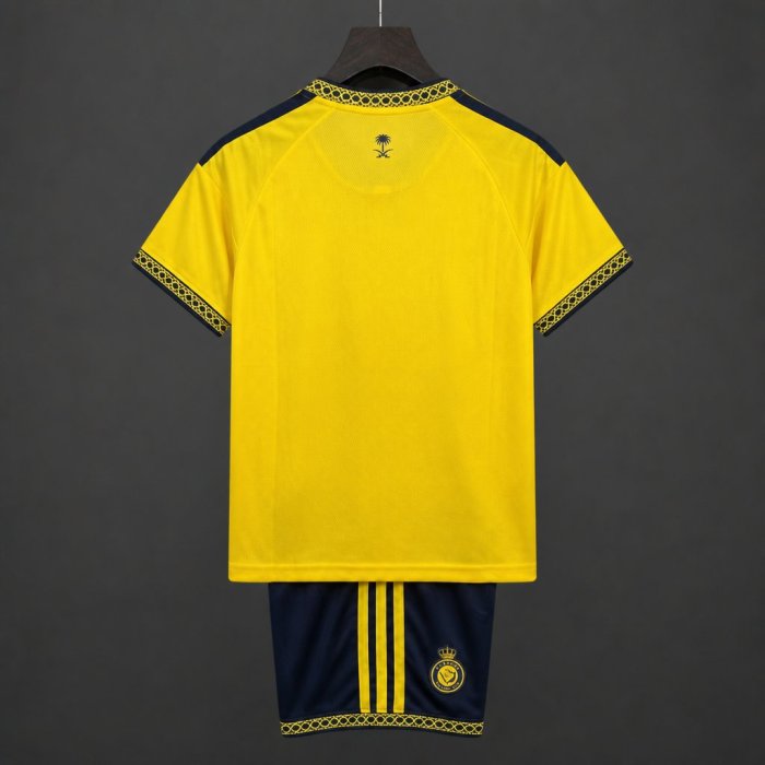 26/27 Kids  Al-Nassr Home Yellow Jersey