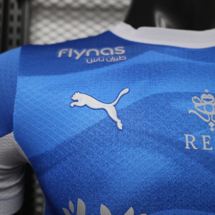Player Version 26/27 Al-Hilal SFC Away Blue Jersey