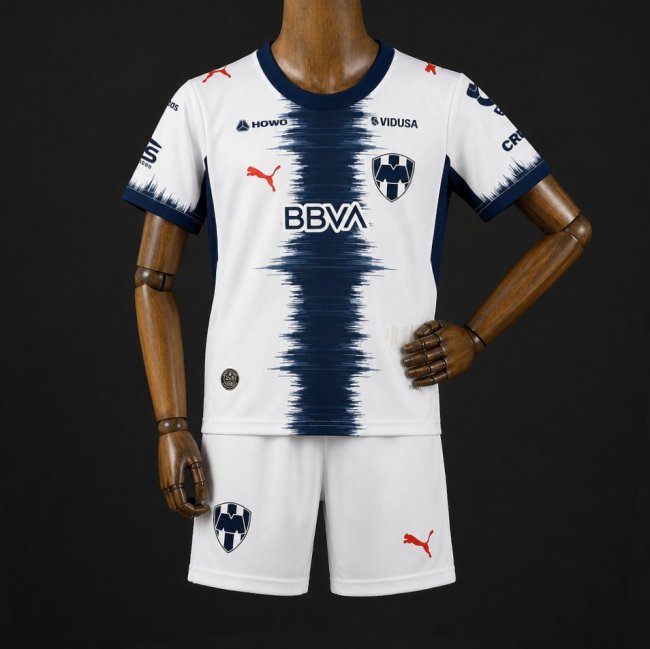 26/27 Kids Monterrey Away Kits Jersey