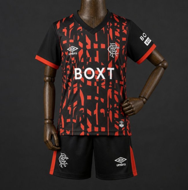 26/27 Kids Glasgow Rangers Third Jersey