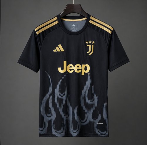 26/27 Juventus Third Black Jersey