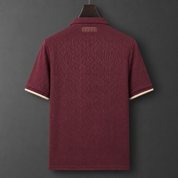 26/27 AS Monaco Away Maroon  Jersey