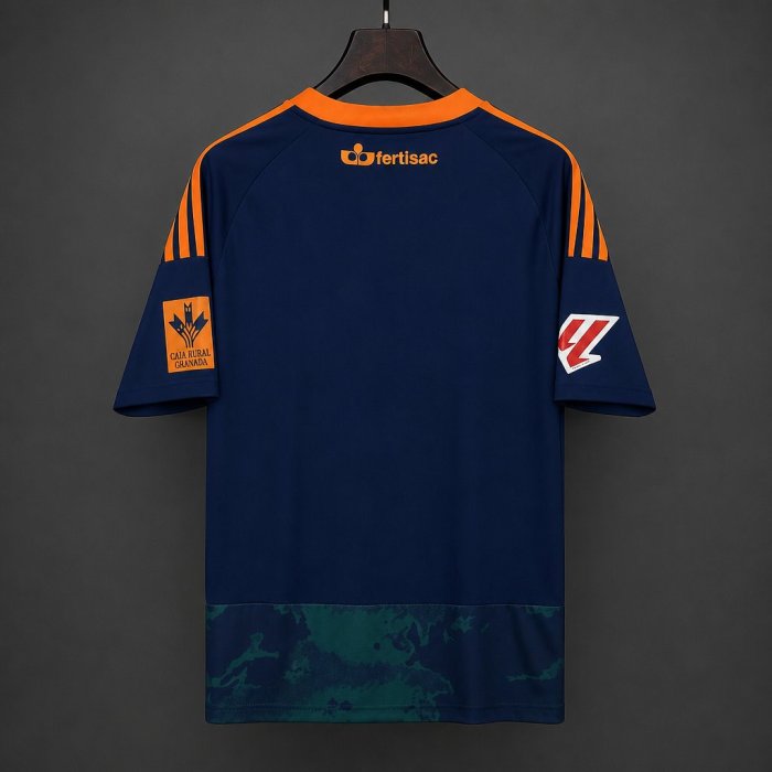 26/27 Granada Away  Dark Green Camouflage with Orange Trim Jersey
