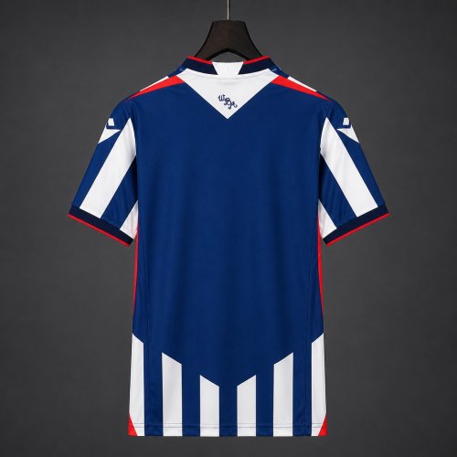 26/27 West Bromwich AlBion Home Blue Stripes Jersey