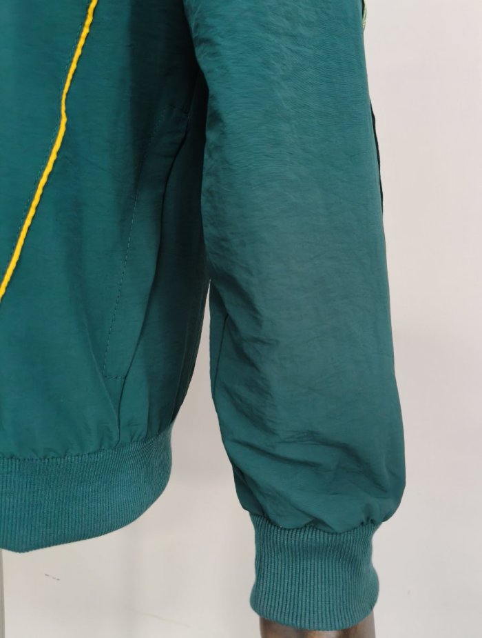 26/27 AC Milan Deep Green Full Zipper Windbreaker