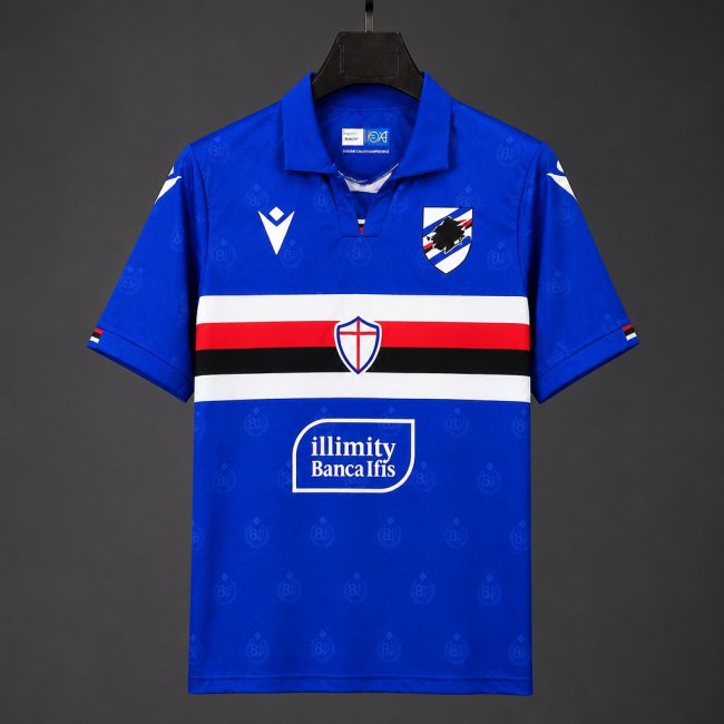26/27 Sampdoria Home Blue Jersey